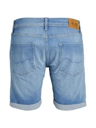 Jack & Jones Jeansshorts JJIRICK JJICON Shorts Hellblau/Blau