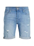 Jack & Jones Jeansshorts JJIRICK JJICON Shorts Hellblau/Blau