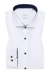 Eterna Businesshemd Modern Fit Haifischkragen (8819 X15V) Weiß/Creme/Grau/Dunkelrot/Dunkelblau