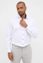 Eterna Businesshemd Modern Fit Haifischkragen (8819 X15V) Weiß/Creme/Grau/Dunkelrot/Dunkelblau