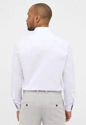 Eterna Businesshemd Modern Fit Haifischkragen (8819 X15V) Weiß/Creme/Grau/Dunkelrot/Dunkelblau