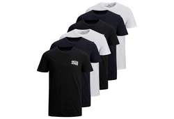 Jack & Jones T-Shirt JJECORP LOGO TEE Dunkelblau/Schwarz/Blau