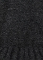 MAERZ Muenchen Strickpullover Dunkelgrau/Grau/Schwarz/Dunkelgrün