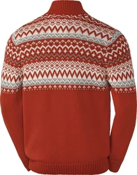 Hinterstoisser Strickjacke Rot/Orange/Braun