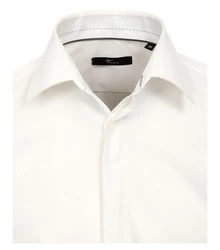 VENTI Businesshemd extra langer Arm 72cm uni Weiß/Creme/Beige