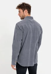 camel active Langarmhemd Dunkelblau/Blau/Grau/Hellblau