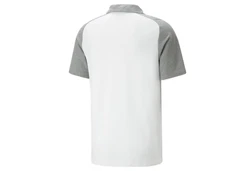 PUMA T-Shirt teamCUP Casuals Poloshirt Grau/Silber/Hellgrau