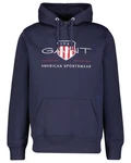 Gant Hoodie REG ARCHIVE SHIELD HOODIE Dunkelblau/Blau/Grau/Hellblau Gant Hoodie REG ARCHIVE SHIELD HOODIE Dunkelblau/Blau/Grau/Hellblau