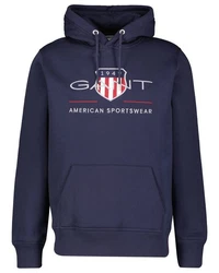 Gant Hoodie REG ARCHIVE SHIELD HOODIE Dunkelblau/Blau/Grau/Hellblau
