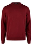 HECHTER PARIS Strickpullover Regular Fit Dunkelrot/Rot/Bordeaux