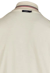 HECHTER PARIS Strickpullover Regular Fit Khaki/Beige/Weiß