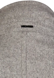 HECHTER PARIS Langmantel Grau/Braun/Beige