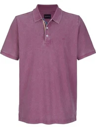Poloshirt UVIANO mit Knopfleiste in Farbakzent