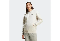 adidas Sportswear Kapuzensweatshirt ESSENTIALS FLEECE HOODIE Hellgrau/Khaki/Grau/Beige