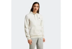 adidas Sportswear Kapuzensweatshirt ESSENTIALS FLEECE HOODIE Hellgrau/Khaki/Grau/Beige