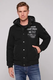 Blouson mit abnehmbarer Kapuze