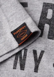 Superdry Rundhalsshirt SURPLUS GRAPHIC TSHIRT dunkelgrau