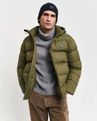 Gant Steppjacke ACTIVE CLOUD JACKET Dunkelgrün/Grün