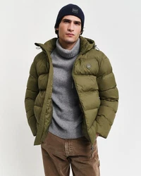 Gant Steppjacke ACTIVE CLOUD JACKET Dunkelgrün/Grün