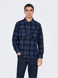 Langarmhemd ONSOLIVER TWILL OVERDYE OVERSHIRT BF