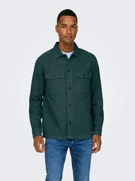 Langarmhemd ONSOLIVER TWILL OVERDYE OVERSHIRT BF