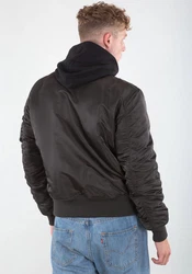 ALPHA INDUSTRIES Jacke 'MA-1 D-Tec' Dunkelgrün/Khaki