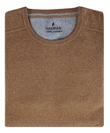 RAGMAN Rundhalspullover Braun/Beige/Khaki/Rot/Orange