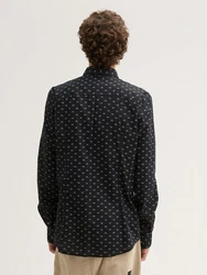TOM TAILOR Denim Hemd rostbraun/schwarz/wei