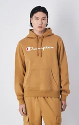 Champion Authentic Athletic Apparel Sweatshirt Hooded Hoodie mokka/rot/wei