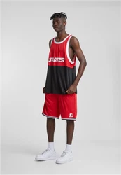 Starter T-Shirt Split Mesh Tank Top Rot