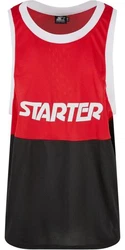 Starter T-Shirt Split Mesh Tank Top Rot