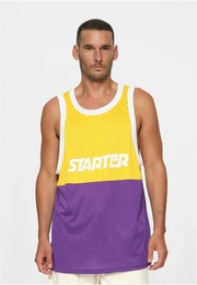 T-Shirt Starter Split Mesh Tank Top