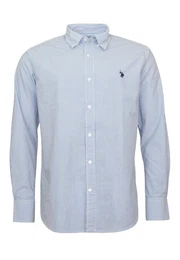 Langarmhemd Hemd Button Down Shirt (1-tlg)