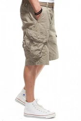 Jet Lag Cargoshorts Take off 3 mit Gürtel Khaki