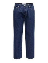 ONLY & SONS Loose-fit-Jeans ONSFade (1-tlg) Blau/Dunkelblau