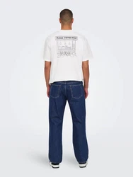 ONLY & SONS Loose-fit-Jeans ONSFade (1-tlg) Blau/Dunkelblau