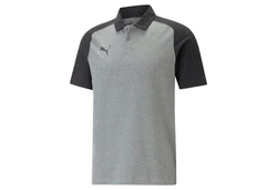 PUMA Poloshirt teamCUP Casuals Polo MEDIUM GRAY HEATHER