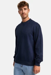 Indicode Strickpullover INColeman Dunkelblau