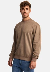 Indicode Strickpullover INColeman Braun/Beige/Khaki