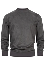 Indicode Strickpullover INColeman Dunkelgrau/Grau/Hellgrau