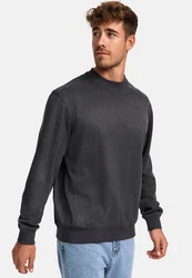 Indicode Strickpullover INColeman Dunkelgrau/Grau/Hellgrau