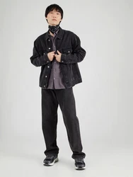 ONLY & SONS Langarmhemd ONSROBIN (1-tlg) Grau/Braun/Lila/Dunkelgrau