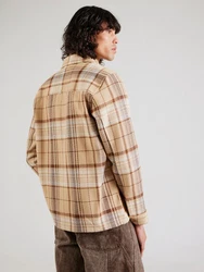 ONLY & SONS Kurzjacke ONSPRESTON dunkelbeige/braun/dunkelbraun/wei