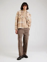 ONLY & SONS Kurzjacke ONSPRESTON dunkelbeige/braun/dunkelbraun/wei