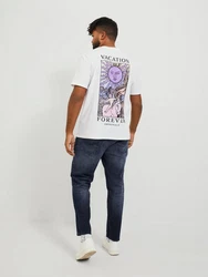 Jack & Jones Plus Jeans 'JJIGlenn JJFox' Dunkelblau/Blau/Hellblau