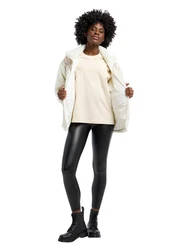 CARLO COLUCCI Sweatjacke Doblander Creme/Weiß/Beige/Khaki