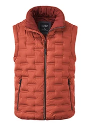 Redpoint Steppweste PERRY Rot/Dunkelrot/Orange/Braun