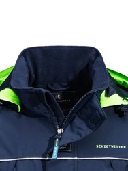 Schietwetter Funktionsjacke Herren Segeljacke Sailing Seymour Dunkelblau/Blau