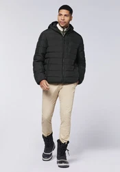 Chiemsee Outdoorjacke Jacke im Puffer-Design (1) Schwarz/Dunkelgrau