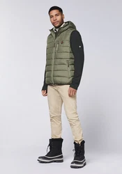 Chiemsee Steppweste Dunkelgrün/Khaki
